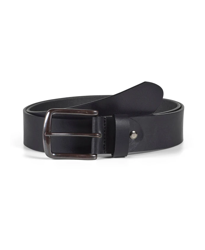 Ремень Henric R кожаный Италия Howard London, черный 
Ремень Henric R кожаный Италия Howard London, черный