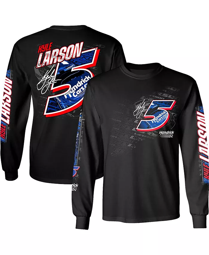 Мужская черная футболка с длинным рукавом Kyle Larson Hendrick Motorsports Team Collection
Мужская черная футболка с длинным рукавом Kyle Larson Hendrick Motorsports Team Collection