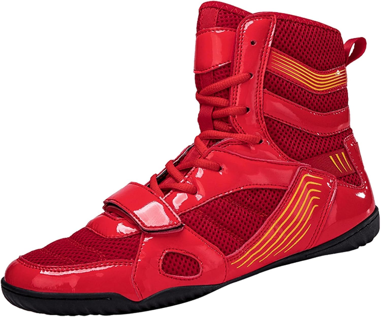 Мужские боксерские ботинки, противоскользящие легкие спортивные кроссовки для борьбы с шнуровкой, сетчатые для спарринга и тренажерного зала Ukuboxbag, красный
Мужские боксерские ботинки, противоскользящие легкие спортивные кроссовки для борьбы с шнуровкой, сетчатые для спарринга и тренажерного зала Ukuboxbag, красный