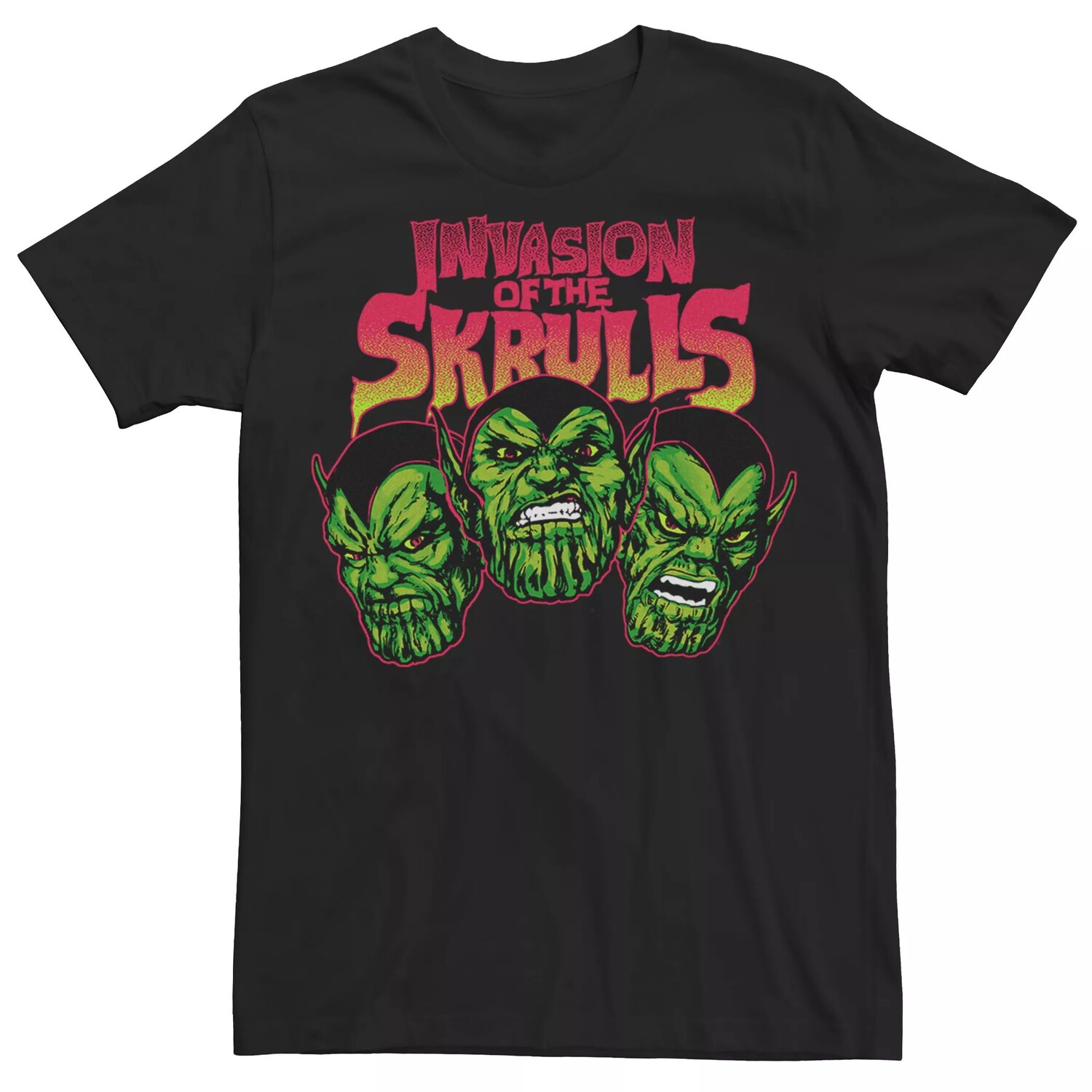 Мужская футболка с рисунком Marvel Invasion of the Skrulls Licensed Character
Мужская футболка с рисунком Marvel Invasion of the Skrulls Licensed Character