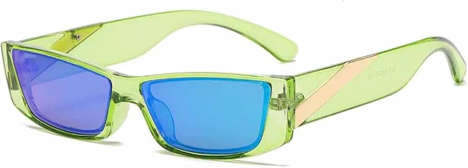 Роскошные маленькие прямоугольные солнцезащитные очки для женщин и мужчин, модные винтажные очки в стиле хип-хоп, очки для вождения на открытом воздухе, защита от УФ-излучения UV400 TKKTLLT, Green Green
Роскошные маленькие прямоугольные солнцезащитные очки для женщин и мужчин, модные винтажные очки в стиле хип-хоп, очки для вождения на открытом воздухе, защита от УФ-излучения UV400 TKKTLLT, Green Green