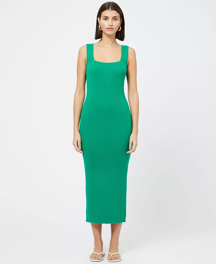 Женское платье из хлопка моцца с квадратным вырезом French Connection, зеленый
Женское платье из хлопка моцца с квадратным вырезом French Connection, зеленый