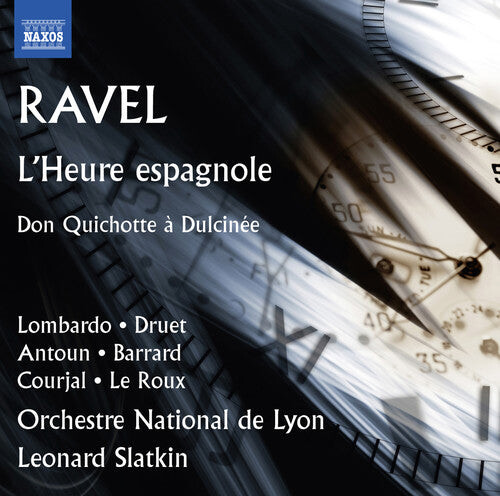 CD диск Ravel / Le Roux / Orchestre National De Lyon: L'heure Espagnole & Don Quichotte a Dulcinee
CD диск Ravel / Le Roux / Orchestre National De Lyon: L'heure Espagnole & Don Quichotte a Dulcinee