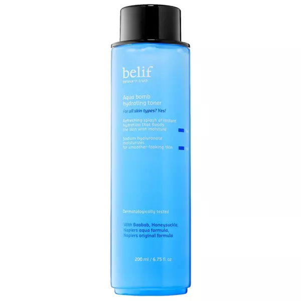 Увлажняющий тоник Aqua Bomb с гиалуроновой кислотой Belif
Увлажняющий тоник Aqua Bomb с гиалуроновой кислотой Belif