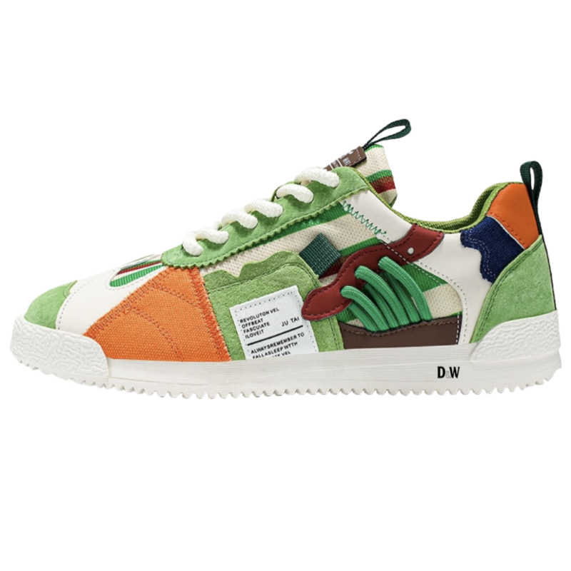 Низкие кроссовки для скейтбординга для детей и подростков с амортизацией ударов и износостойкостью D&W, зеленый
Низкие кроссовки для скейтбординга для детей и подростков с амортизацией ударов и износостойкостью D&W, зеленый