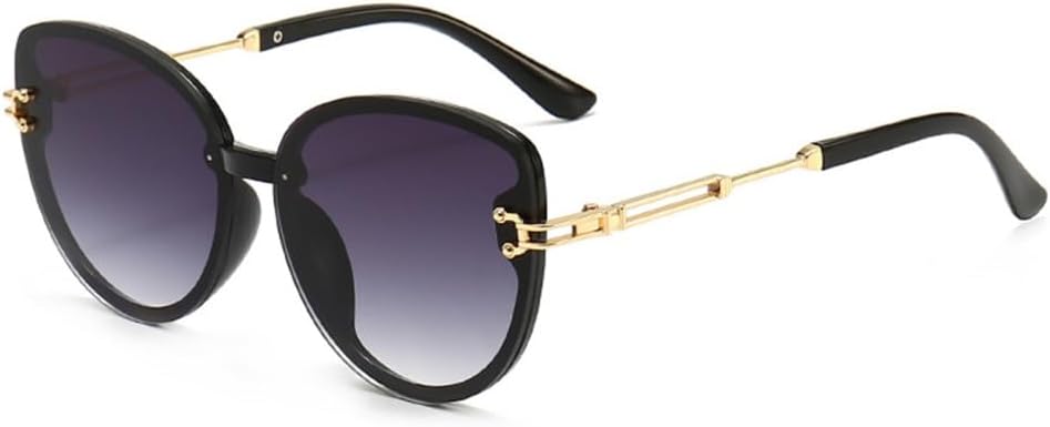 Солнцезащитные очки «кошачий глаз» для женщин и мужчин, для активного отдыха, градиентные солнцезащитные очки для женщин, металлическая оправа, защита от ультрафиолета UV400 generic, Black Gradientgrey
Солнцезащитные очки «кошачий глаз» для женщин и мужчин, для активного отдыха, градиентные солнцезащитные очки для женщин, металлическая оправа, защита от ультрафиолета UV400 generic, Black Gradientgrey