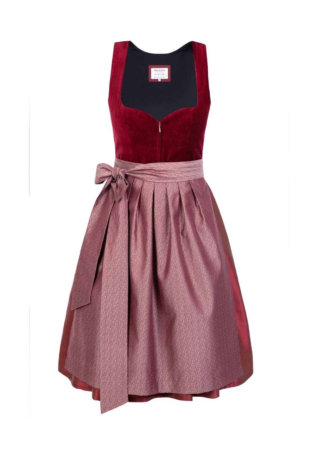 Платье-миди Lilly бархатное красное EDELNICE, бордовый
Платье-миди Lilly бархатное красное EDELNICE, бордовый