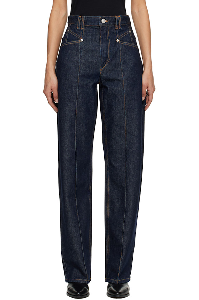 Isabel Marant Темно-Синие джинсы Drolane
Isabel Marant Темно-Синие джинсы Drolane