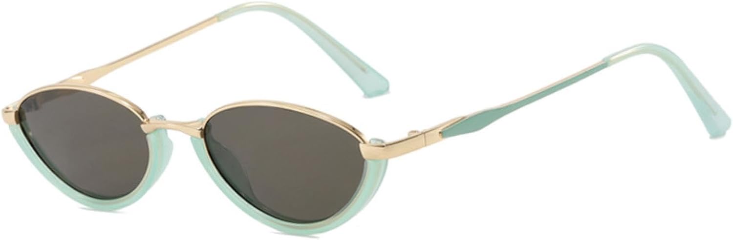 Женские солнцезащитные очки «кошачий глаз» с двухцветным оправой, мужские ретро-очки с заклепками, градиентные линзы, защита от УФ-излучения UV400 HHZZYVY, C7-green Black
Женские солнцезащитные очки «кошачий глаз» с двухцветным оправой, мужские ретро-очки с заклепками, градиентные линзы, защита от УФ-излучения UV400 HHZZYVY, C7-green Black