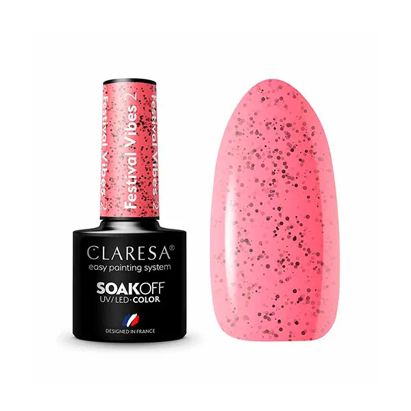 Лак для ногтей Esmaltes Festival Vibes Claresa, 2 
Лак для ногтей Esmaltes Festival Vibes Claresa, 2