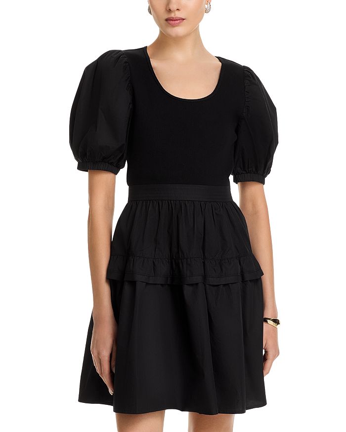 Платье с пышными рукавами Single Thread, черный
Платье с пышными рукавами Single Thread, черный