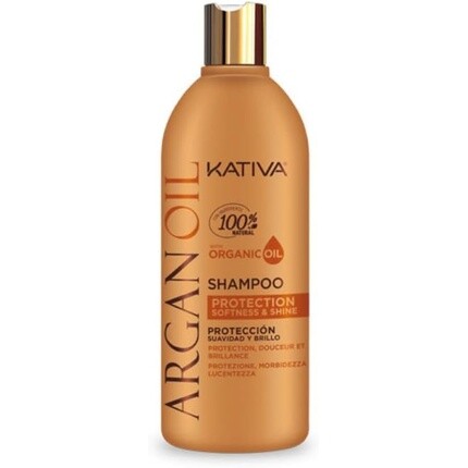 Шампунь с аргановым маслом 500мл, Kativa
Шампунь с аргановым маслом 500мл, Kativa