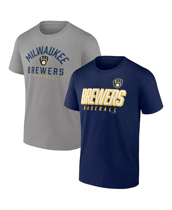 Мужской темно-синий, серый Milwaukee Brewers Player Pack футболка Combo Set Fanatics
Мужской темно-синий, серый Milwaukee Brewers Player Pack футболка Combo Set Fanatics