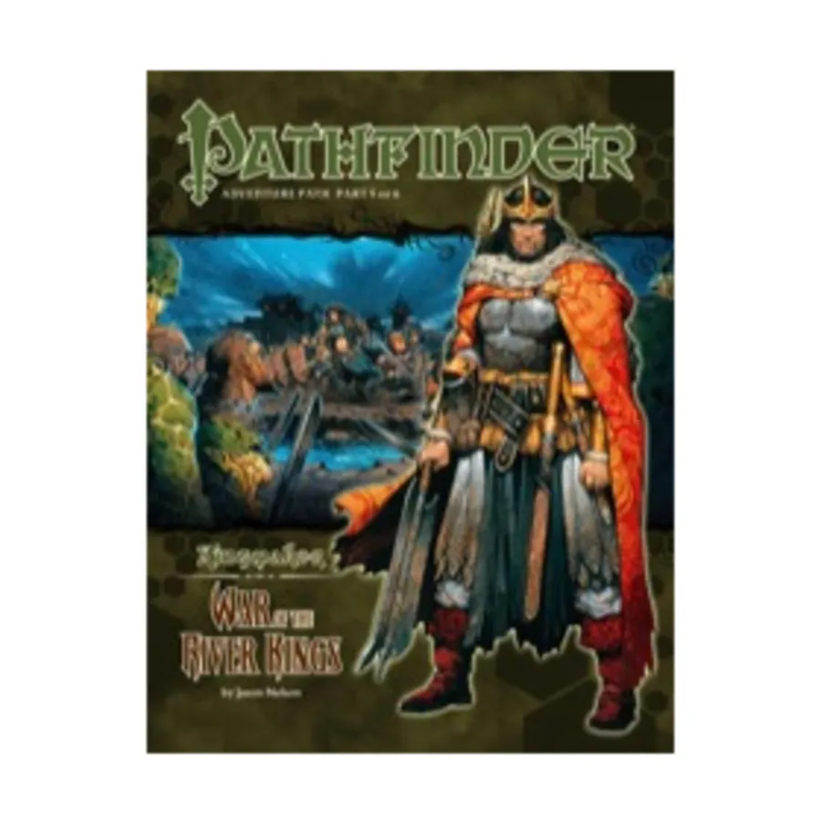 #35 "Kingmaker #5 - War of the River Kings", Pathfinder Roleplaying Game (1st Edition) - Adventure Path #031 - #060, мягкая обложка
#35 "Kingmaker #5 - War of the River Kings", Pathfinder Roleplaying Game (1st Edition) - Adventure Path #031 - #060, мягкая обложка