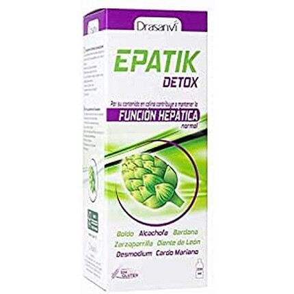 Эпатик Детокс сироп 250мл, Drasanvi
Эпатик Детокс сироп 250мл, Drasanvi