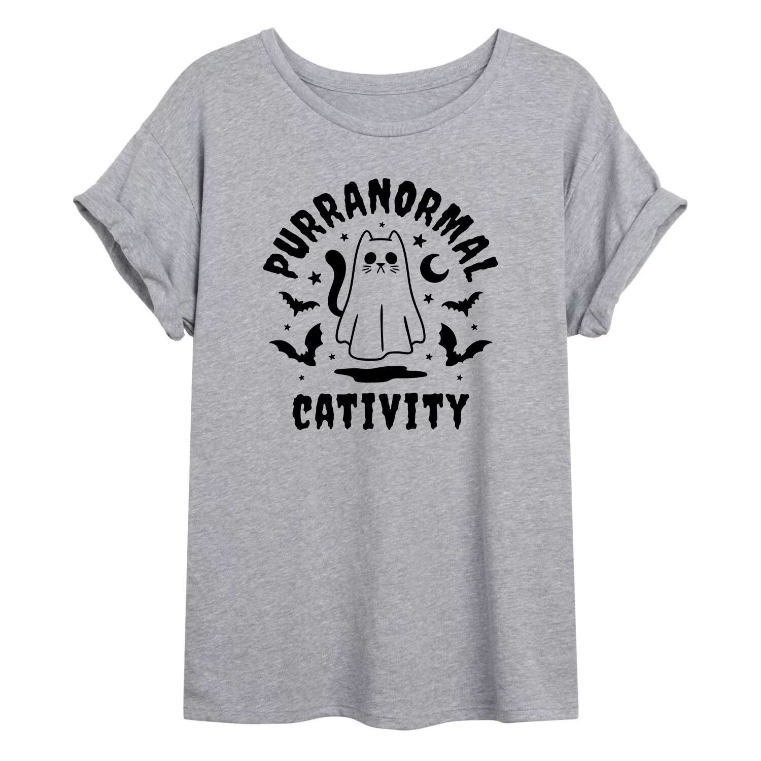 Большая футболка с рисунком для юниоров "Purranormal Cativity" Licensed Character
Большая футболка с рисунком для юниоров "Purranormal Cativity" Licensed Character