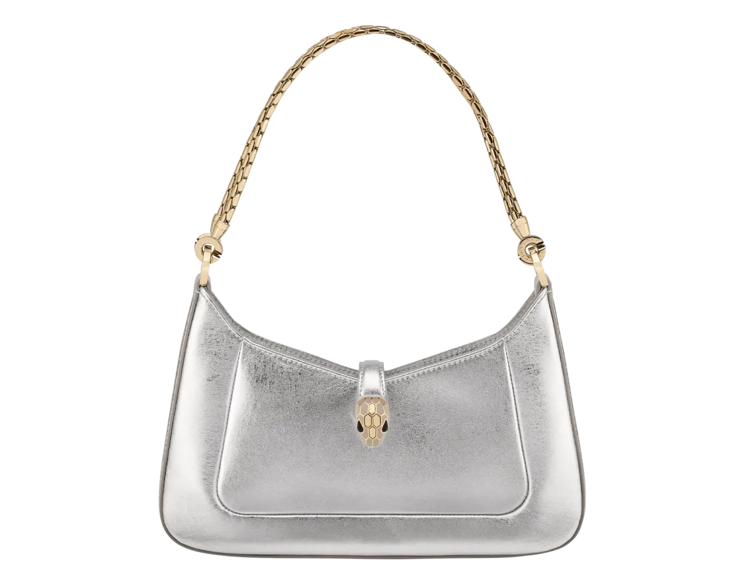 Сумка через плечо Serpenti baia Bvlgari, серебряный
Сумка через плечо Serpenti baia Bvlgari, серебряный