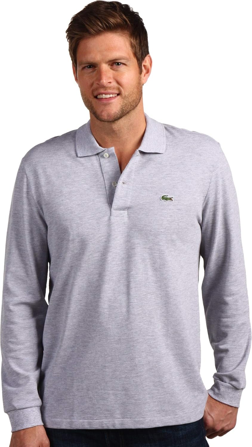 Классическая поло Lacoste с длинным рукавом, Silver Heathered
Классическая поло Lacoste с длинным рукавом, Silver Heathered
