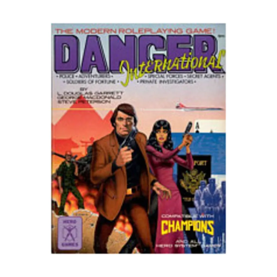 Danger International, Hero System & Champions (3rd Edition), мягкая обложка 
Danger International, Hero System & Champions (3rd Edition), мягкая обложка