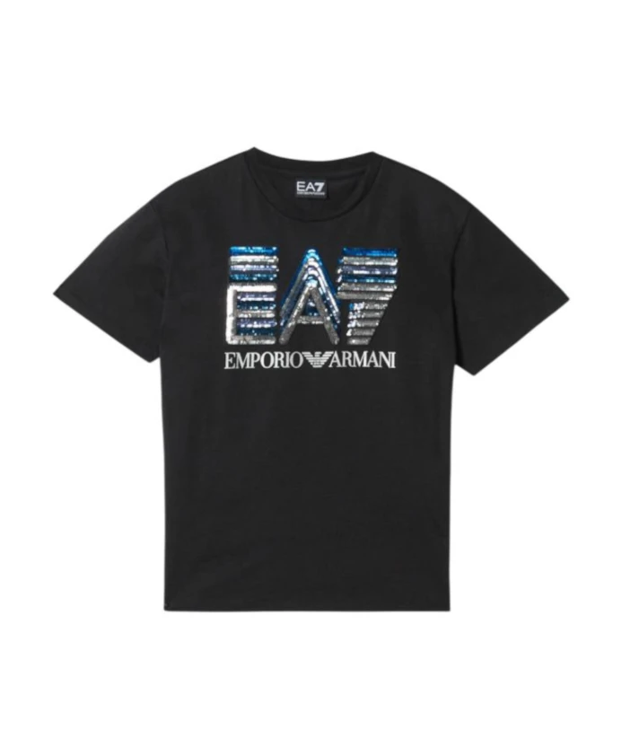 Хлопковая футболка с круглым вырезом из серии Logo Emporio Armani Ea7, черный
Хлопковая футболка с круглым вырезом из серии Logo Emporio Armani Ea7, черный