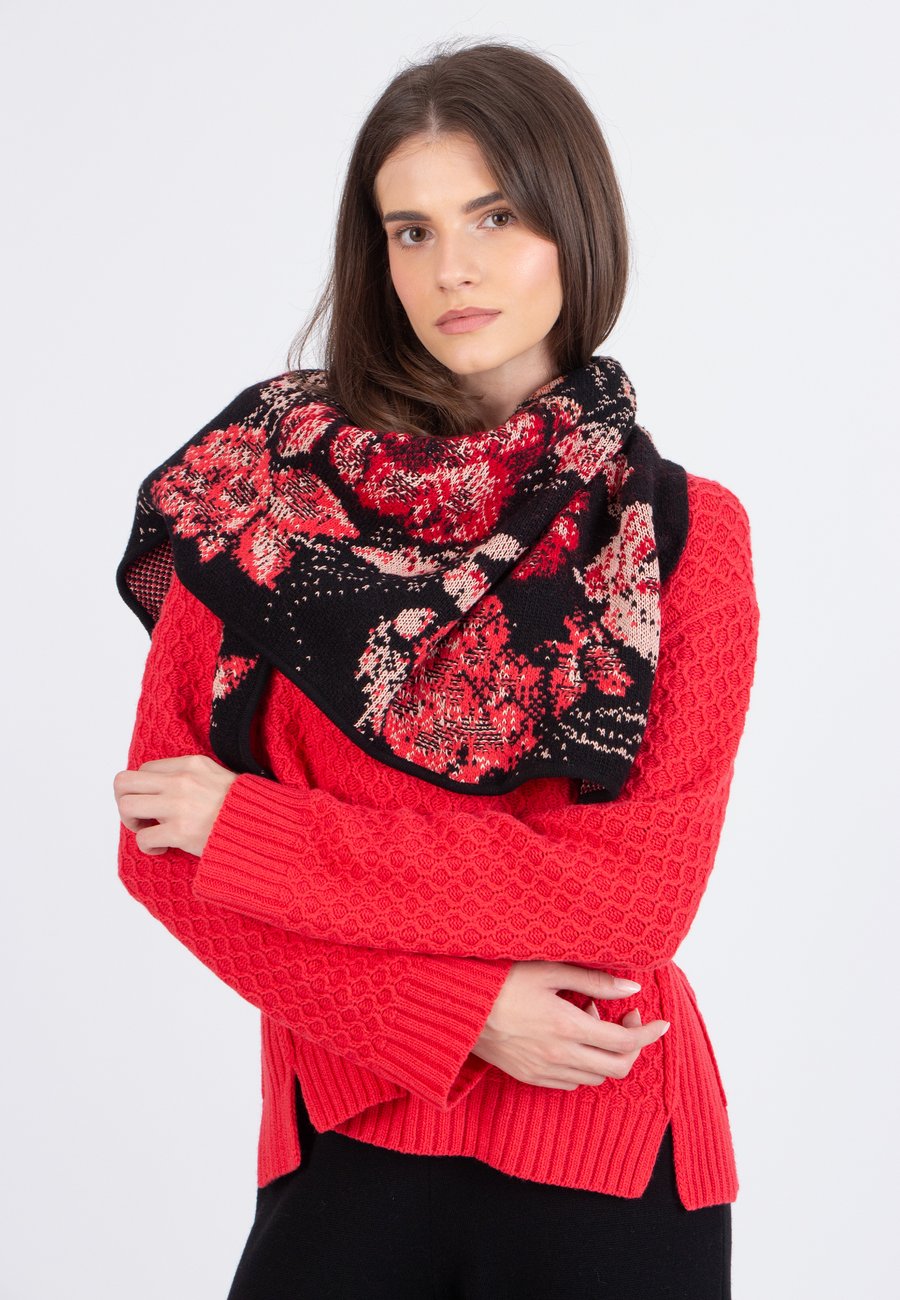 Шарф Ivko FURNISHING FLORALS PATTERN, Chocolate Black/Black
Шарф Ivko FURNISHING FLORALS PATTERN, Chocolate Black/Black