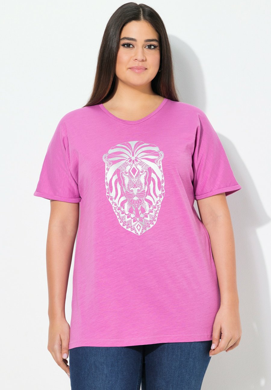 Футболка Ulla Popken MANDALA ANIMAL MOTIF SHORT SLEEVE, Cool Pink/Pink, Розовый, Футболка Ulla Popken MANDALA ANIMAL MOTIF SHORT SLEEVE, Cool Pink/Pink
Футболка Ulla Popken MANDALA ANIMAL MOTIF SHORT SLEEVE, Cool Pink/Pink, Розовый, Футболка Ulla Popken MANDALA ANIMAL MOTIF SHORT SLEEVE, Cool Pink/Pink