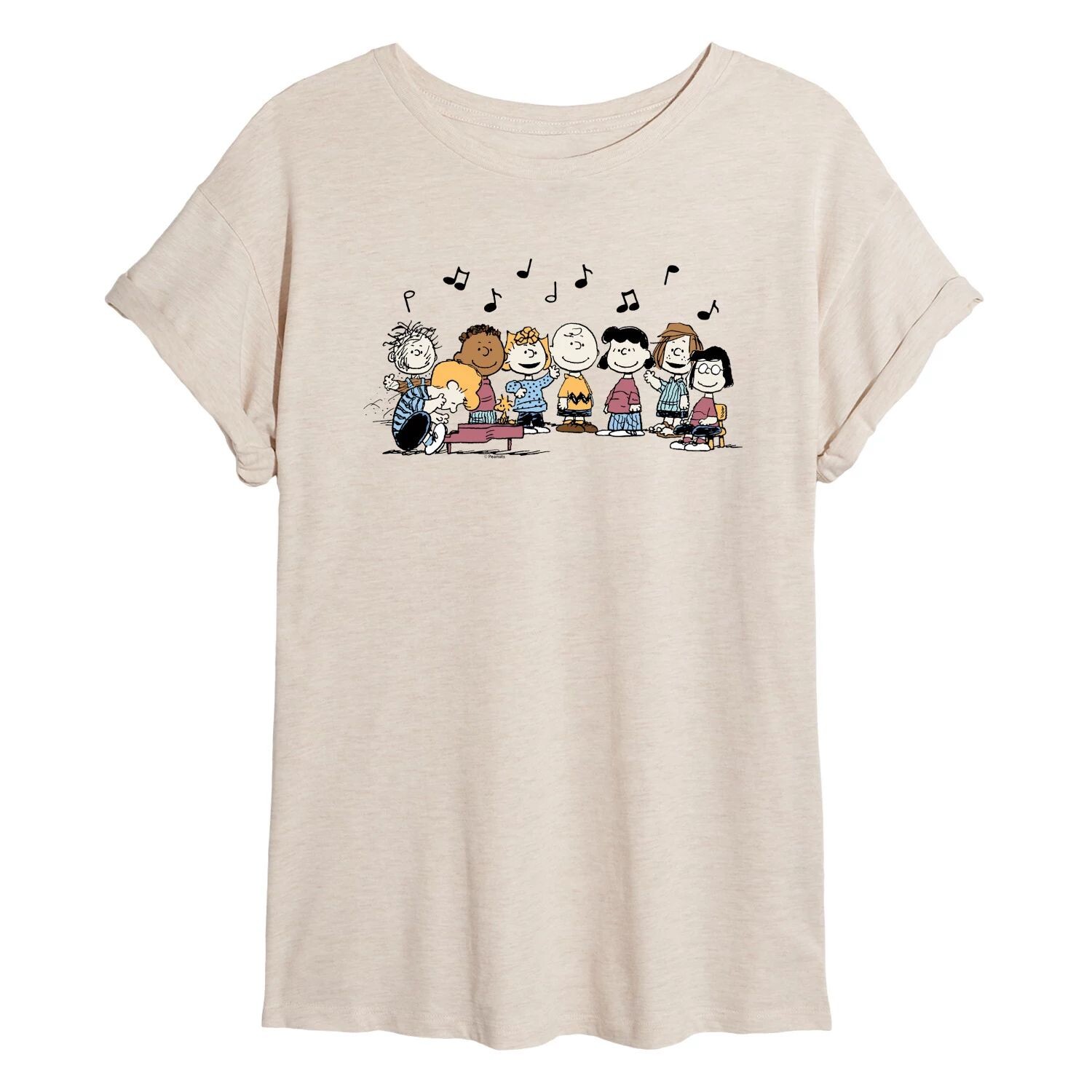 Струящаяся футболка Juniors' Peanuts Music Group Licensed Character, бежевый
Струящаяся футболка Juniors' Peanuts Music Group Licensed Character, бежевый