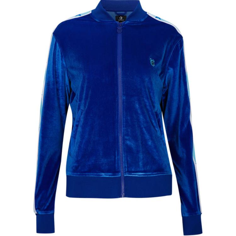 Converse Велюровая куртка Miley Cyrus женская синяя, Blue
Converse Велюровая куртка Miley Cyrus женская синяя, Blue