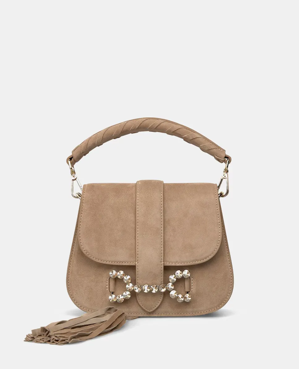 Женская сумка на плечо с меньшей ручкой и бахромой Alma en Pena, коричневый
Женская сумка на плечо с меньшей ручкой и бахромой Alma en Pena, коричневый