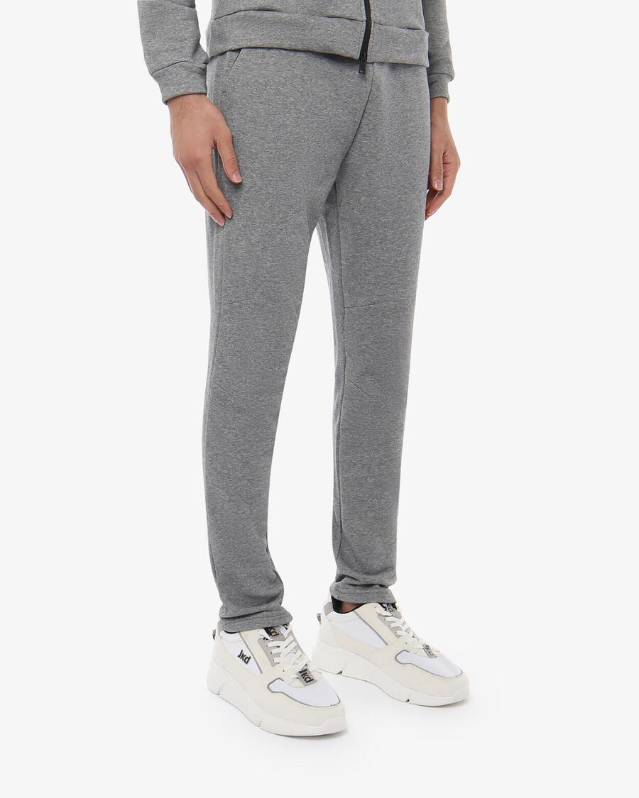 JAKED Мужские синтетические спортивные брюки меланжевого серого цвета
JAKED Мужские синтетические спортивные брюки меланжевого серого цвета