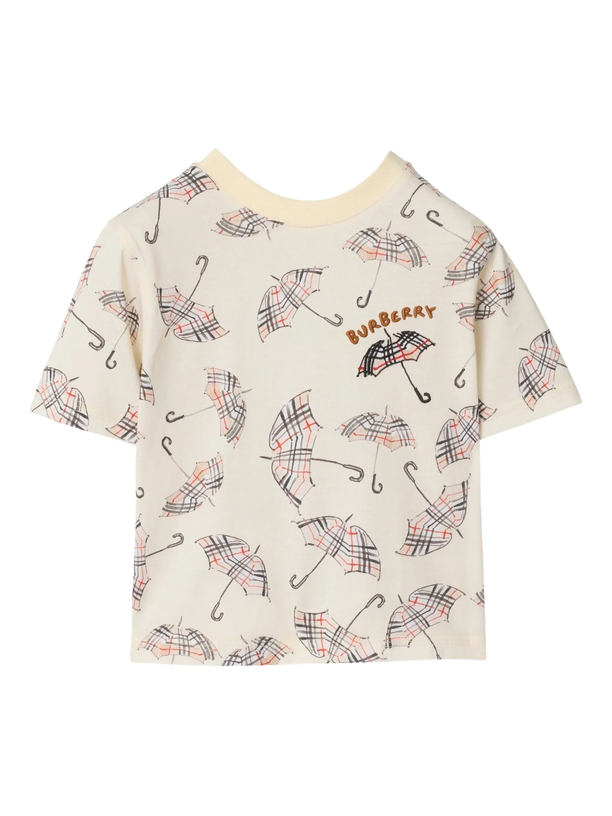 Футболка с принтом Burberry Kids, белый
Футболка с принтом Burberry Kids, белый