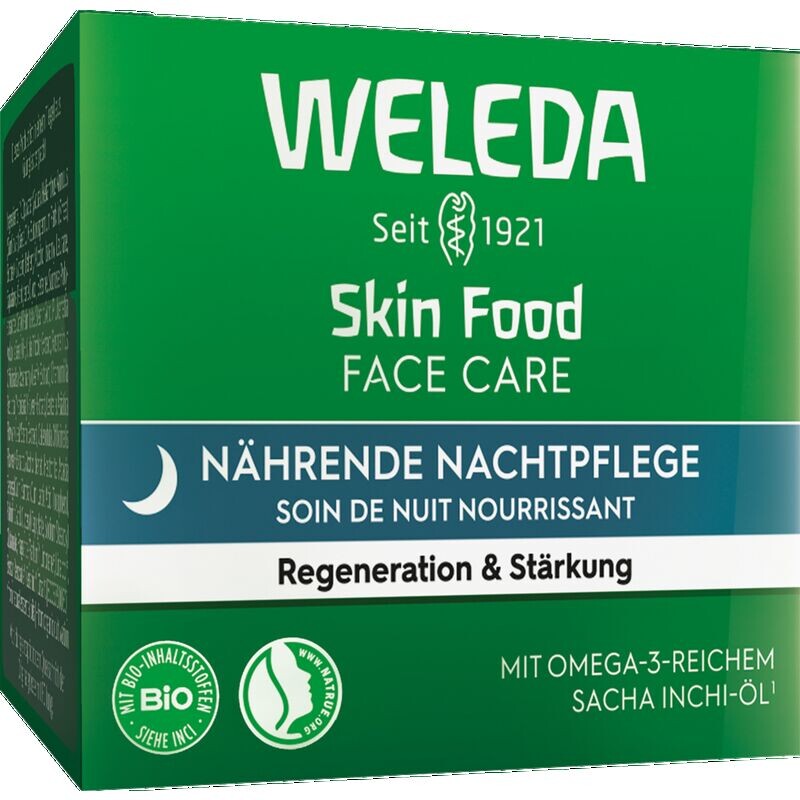 Skin Food Питательный ночной уход Weleda, 40 ml
Skin Food Питательный ночной уход Weleda, 40 ml