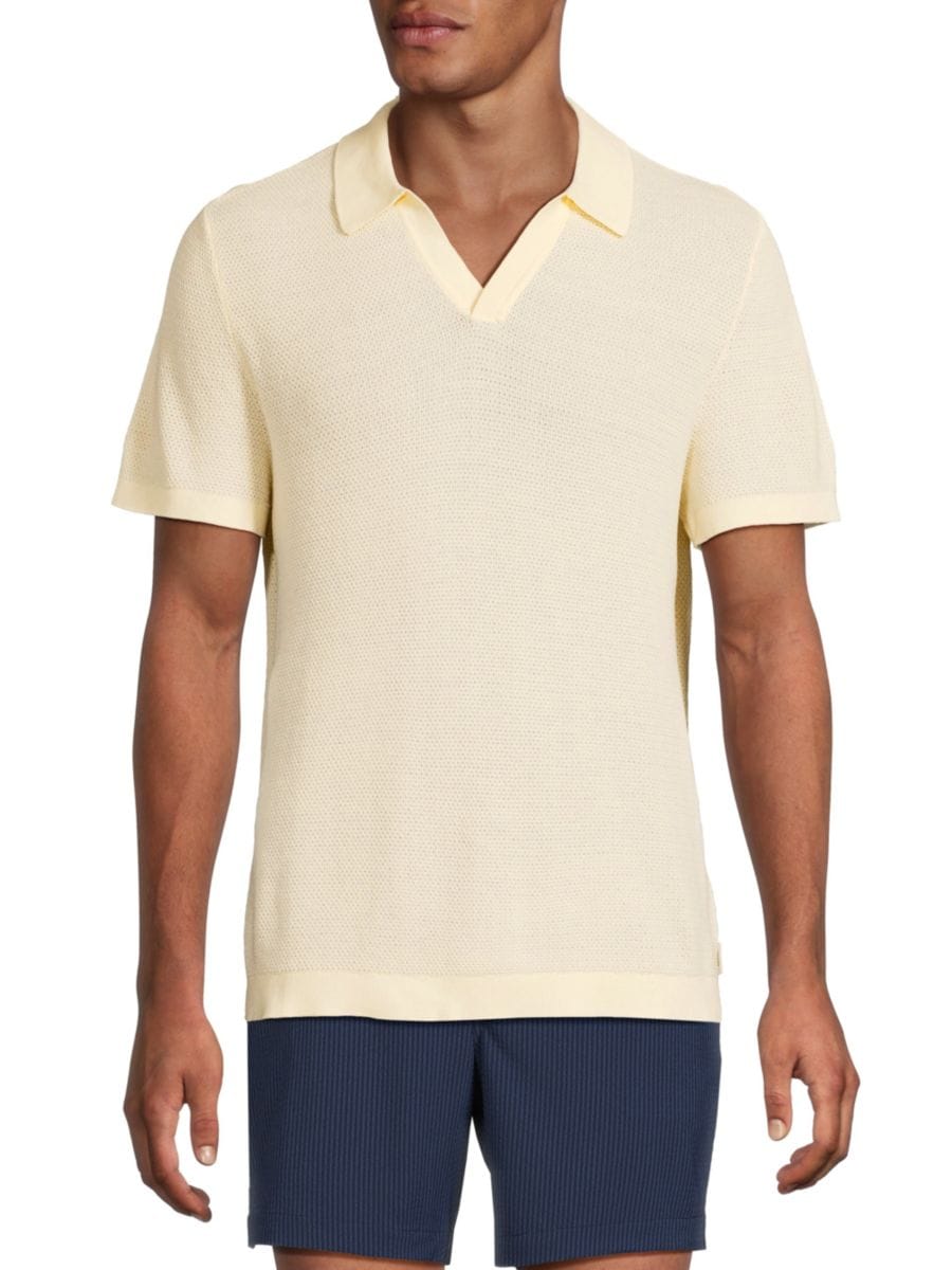 Рубашка-поло из хлопка Onia, цвет Light Yellow
Рубашка-поло из хлопка Onia, цвет Light Yellow