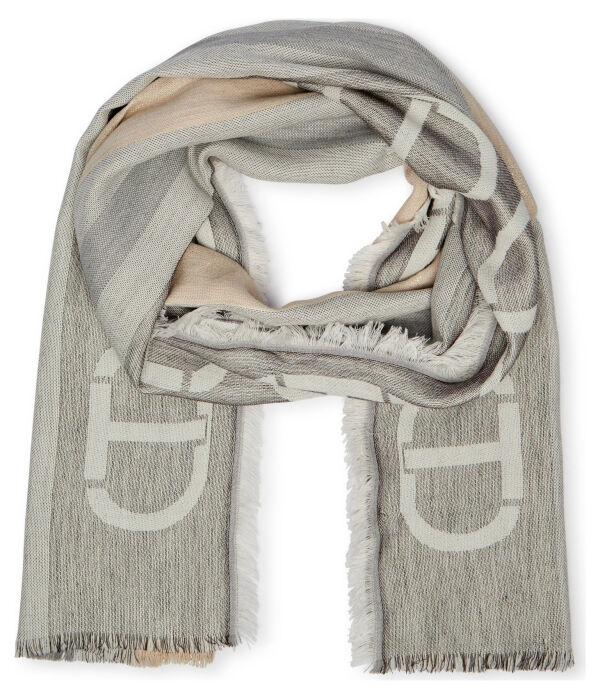 Шарф Twin-Set с добавлением шерсти и кашемира, серый
Шарф Twin-Set с добавлением шерсти и кашемира, серый