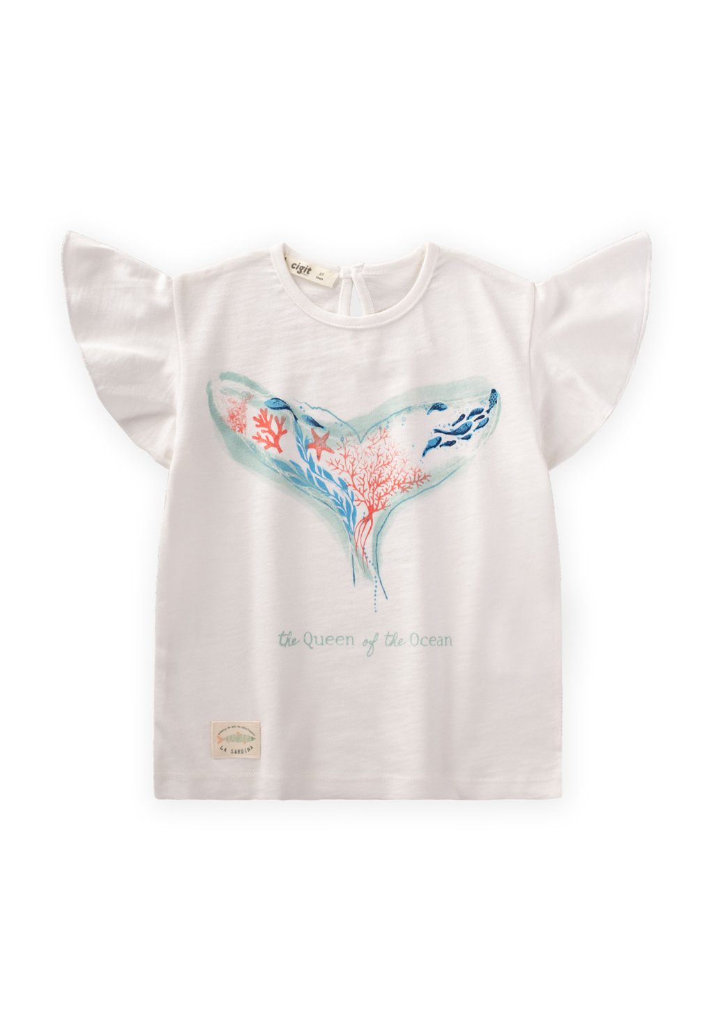 Футболка с принтом Cigit, слоновая кость
Футболка с принтом Cigit, слоновая кость