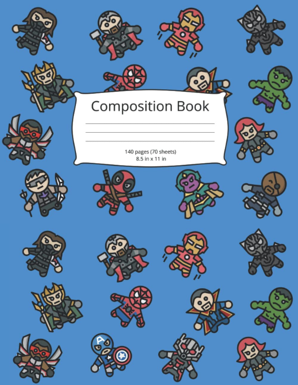 Avenging Superheroes Composition Book: Gifts for Superhero Fans (Independently published)
Avenging Superheroes Composition Book: Gifts for Superhero Fans (Independently published)