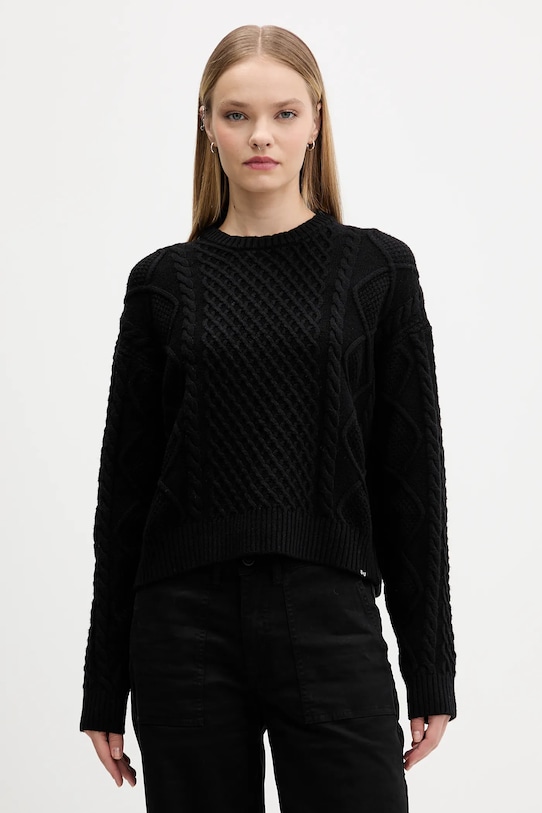 Свитер из смесовой шерсти Guess Jeans, черный
Свитер из смесовой шерсти Guess Jeans, черный