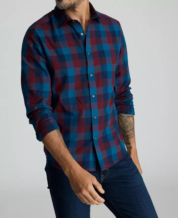 Мужская рубашка Regular Fit Kaiser без складок на пуговицах Untuckit, синий
Мужская рубашка Regular Fit Kaiser без складок на пуговицах Untuckit, синий