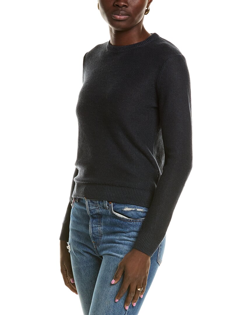 Свитер из льняной смеси с заплатками на локтях Theory, синий
Свитер из льняной смеси с заплатками на локтях Theory, синий