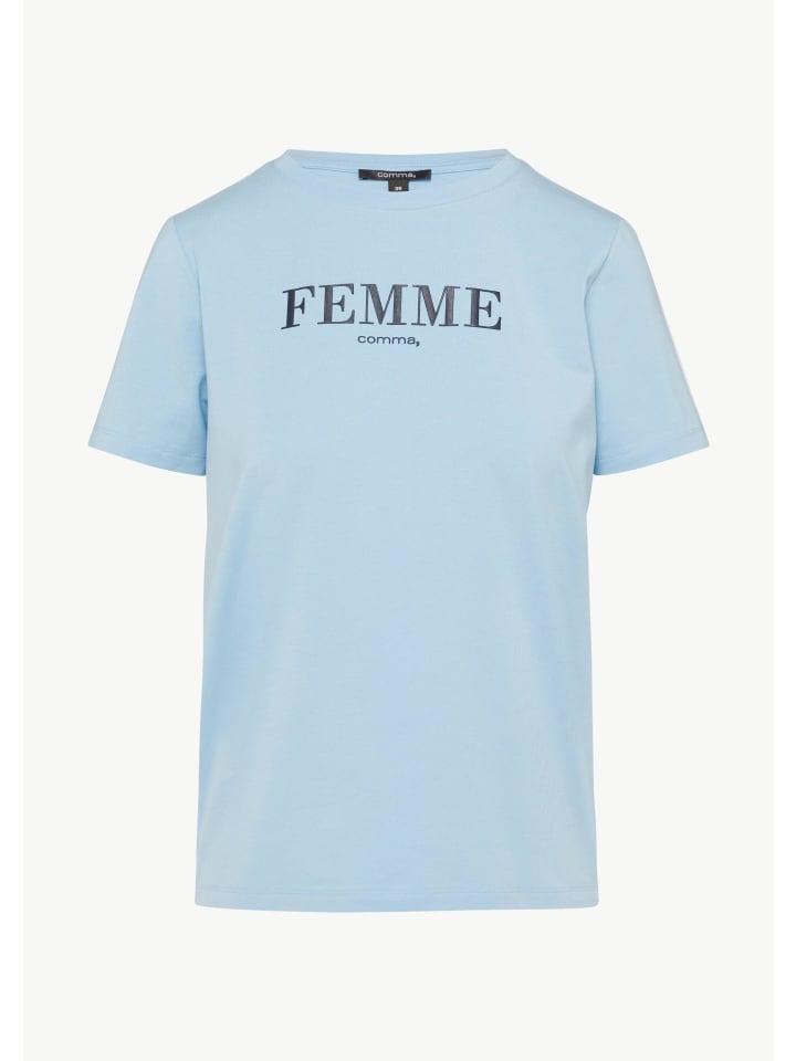 Футболка 50D1_светло-голубая comma
Футболка 50D1_светло-голубая comma