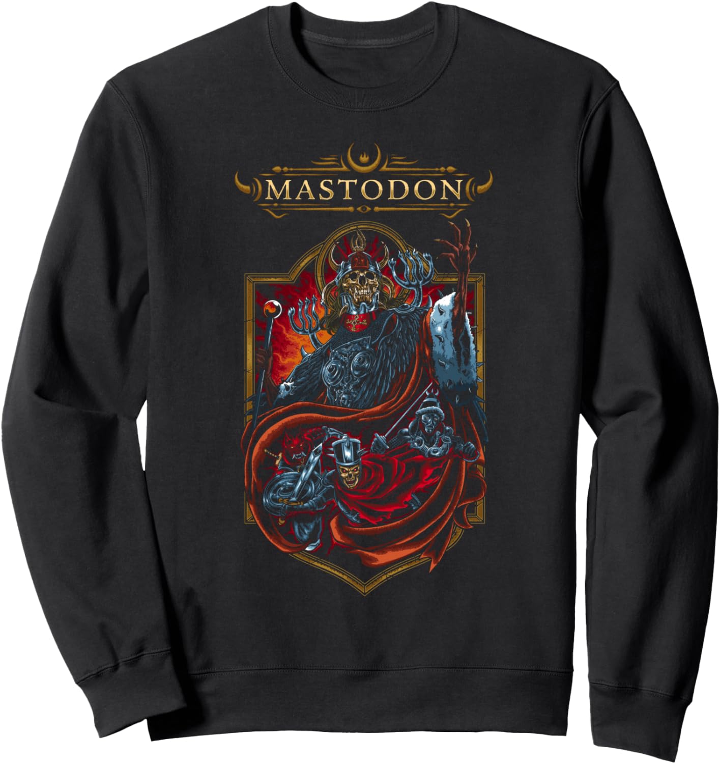 Mastodon - Толстовка HOB Emperor, черный
Mastodon - Толстовка HOB Emperor, черный