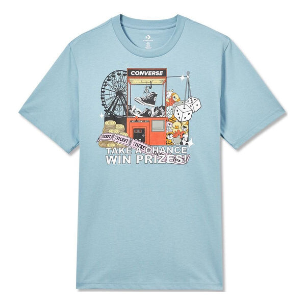 Футболка claw machine graphic tee 'blue' Converse, синий 
Футболка claw machine graphic tee 'blue' Converse, синий