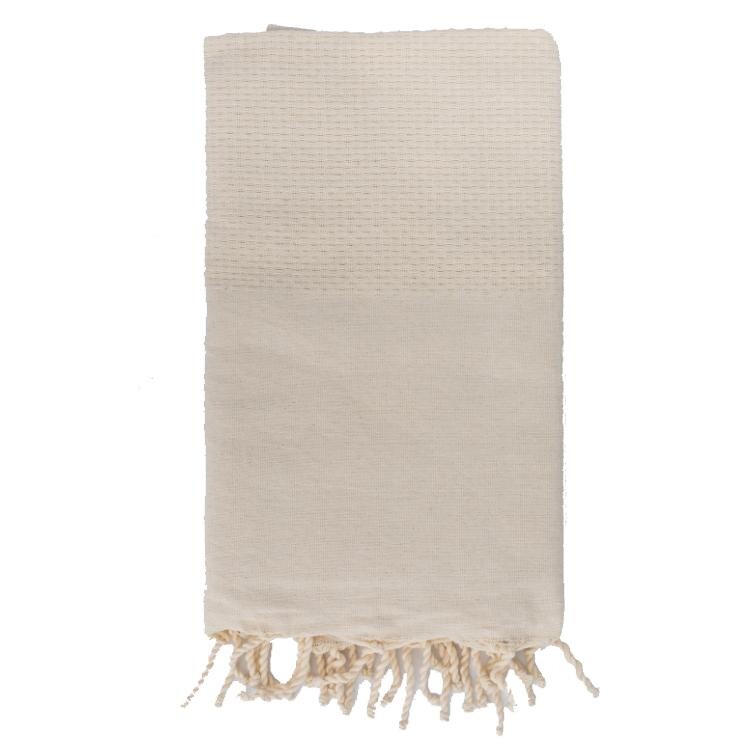 Пляжное полотенце из однотонного чистого хлопка Fouta - Хаммам Lisola, цвет Avorio
Пляжное полотенце из однотонного чистого хлопка Fouta - Хаммам Lisola, цвет Avorio
