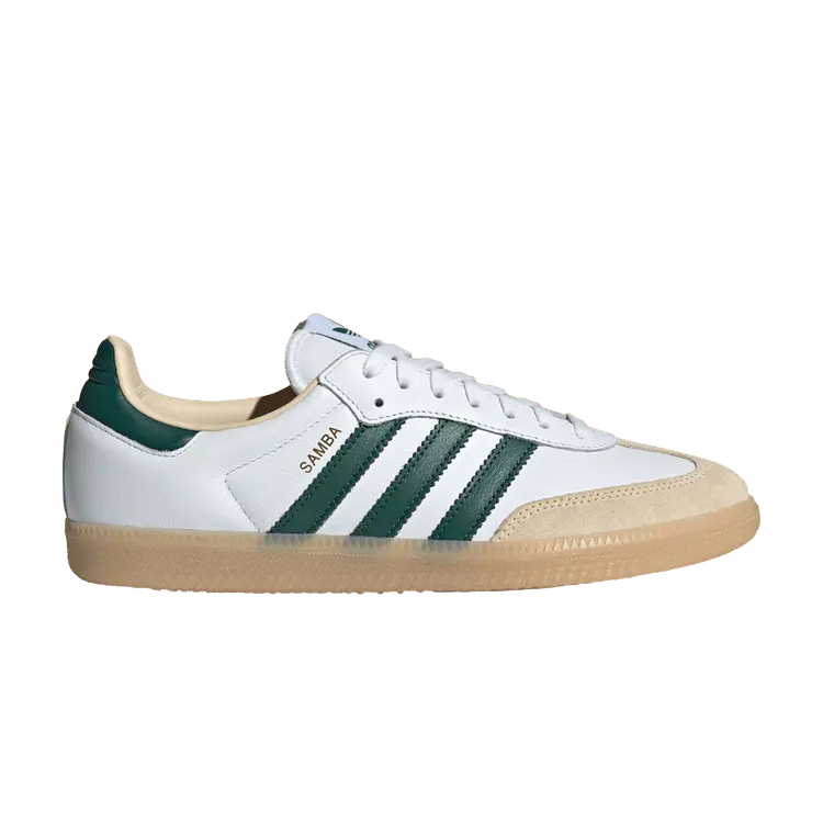 Кроссовки adidas Samba OG 'White Collegiate Green Gum', белый
Кроссовки adidas Samba OG 'White Collegiate Green Gum', белый