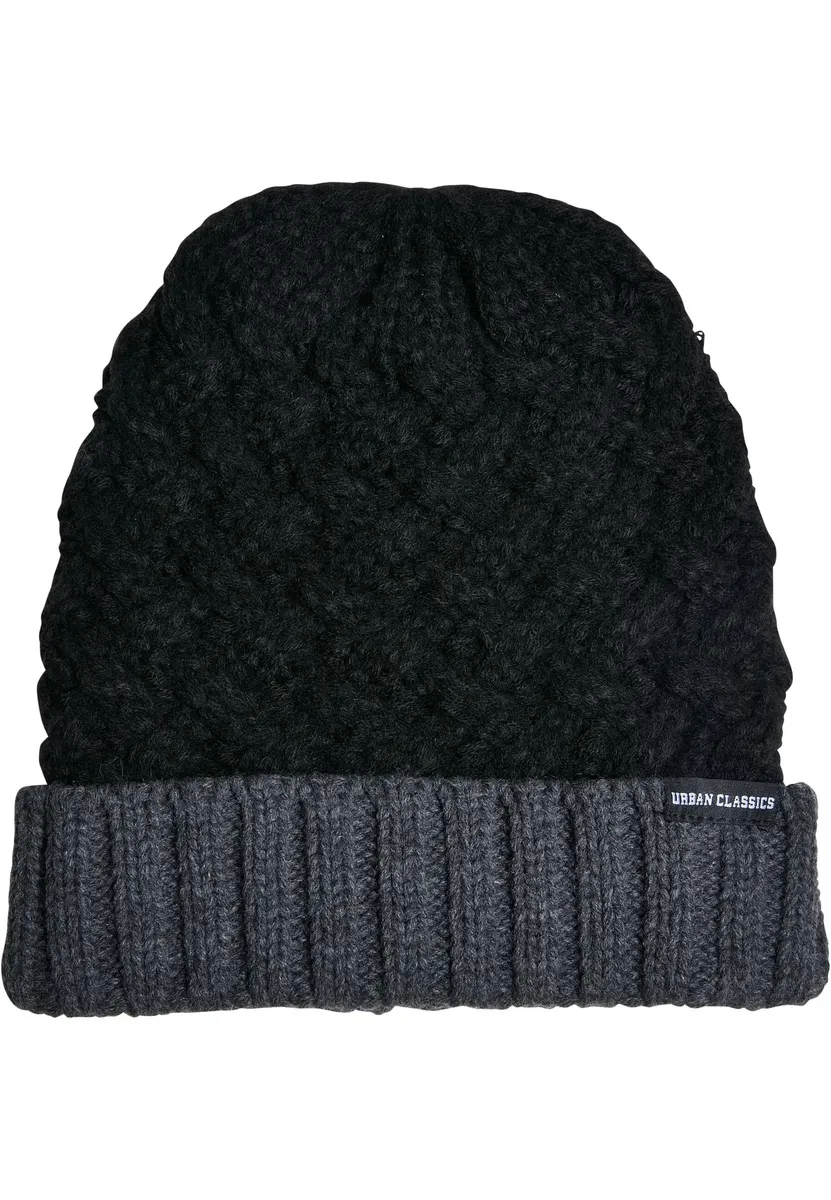 Шапка URBAN CLASSICS " Urban Classics Unisex Braid Knit Beanie" (1 шт.), черный
Шапка URBAN CLASSICS " Urban Classics Unisex Braid Knit Beanie" (1 шт.), черный