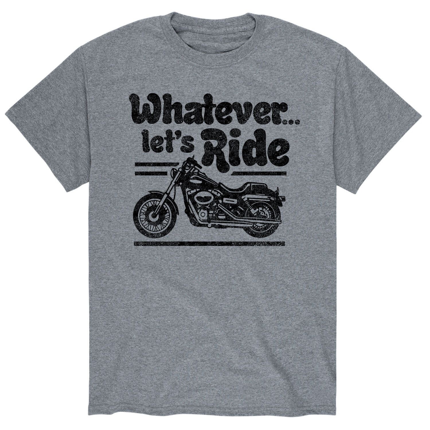Мужская футболка «Whatever Lets Ride» Licensed Character
Мужская футболка «Whatever Lets Ride» Licensed Character