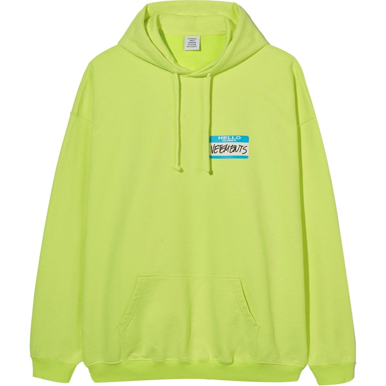Толстовка мужская флуоресцентно-желтая Vetements, желтый
Толстовка мужская флуоресцентно-желтая Vetements, желтый
