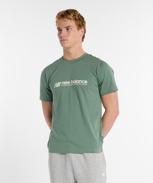 Футболка спортивная с коротким рукавом New Balance
Футболка спортивная с коротким рукавом New Balance