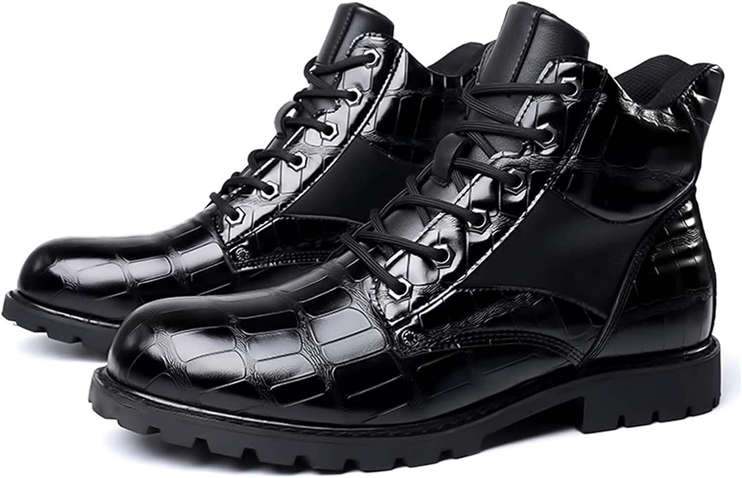 No Brand Ботинки Tzsaixeh Men Ankle Boots, армейский стиль, винтажная искусственная кожа, нескользящие, модные, на шнуровке, средней высоты, с платформой, верховые ботинки, мужские ботинки Чукка, коричневые мужские ботинки (Цвет: черный, Размер:...
No Brand Ботинки Tzsaixeh Men Ankle Boots, армейский стиль, винтажная искусственная кожа, нескользящие, модные, на шнуровке, средней высоты, с платформой, верховые ботинки, мужские ботинки Чукка, коричневые мужские ботинки (Цвет: черный, Размер:...