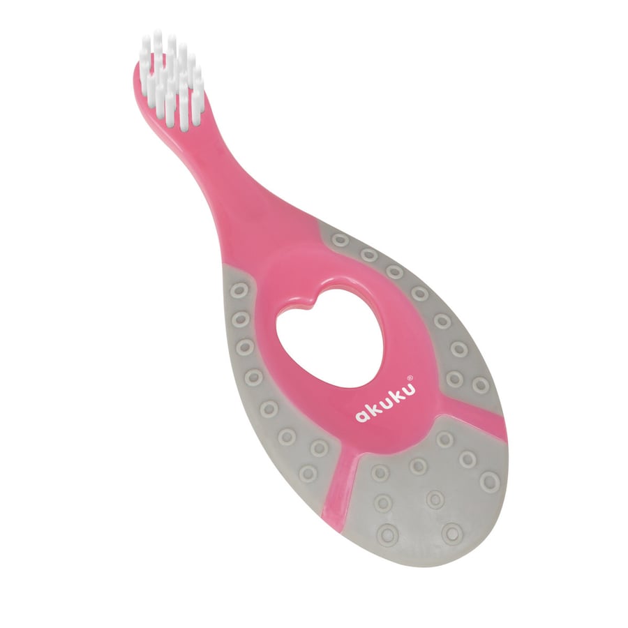 Детская зубная щетка Akuku с противоскользящим покрытием 0-2 года
Детская зубная щетка Akuku с противоскользящим покрытием 0-2 года